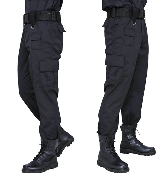 Cargo Pant Men Black Pants Style Casual Pantalones Thin Tactical Pants Security Duty Work Trouser Army Overalls