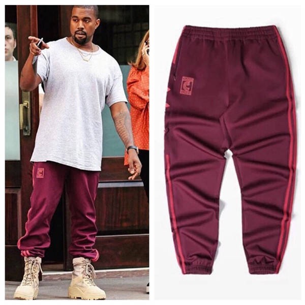 Kanye west Season 4 Crewneck Sweatpants CALABASAS Pants Men loose Joggers Comfortable Men Elastic Pants Hip Hop MMA1629