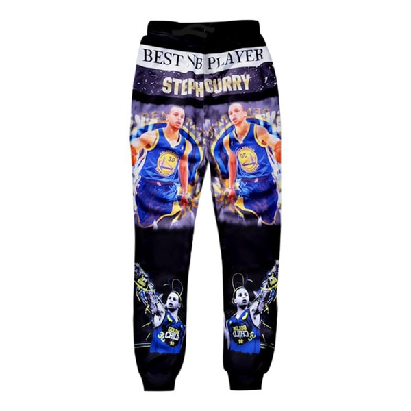 Best NB Player Stephen Curry Joggers Pants Men Women 3D Trousers Autumn Winter Trouser Casual Women Men Pants Unisex Sweatpants