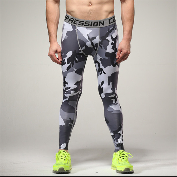 3D print Camouflage Pants Men Fitness Mens Joggers Compression Pants Male Trousers Bodybuilding Tights Leggings For men