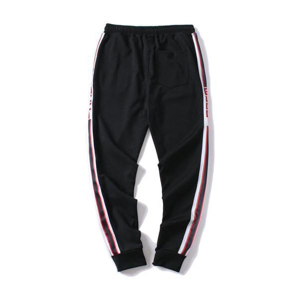 Mens Pants DesignerS Jogger Track Pants Fashion Brand Jogger Clothing Side Stripe Drawstring Trousers Men Brand Sport Sweat Pants