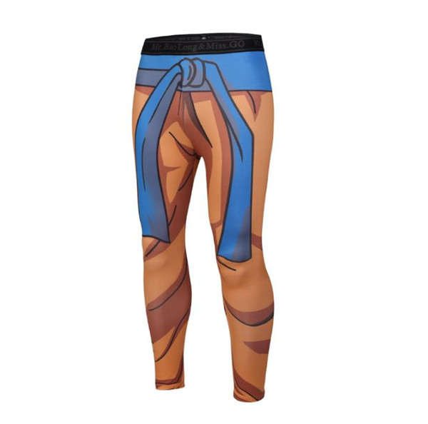 Trending Pants Dragon Ball Pants Compression Trousers Fitness Quick Dry Pant Tight 3D Dragon Ball Z Anime Men Vegeta Goku Pant