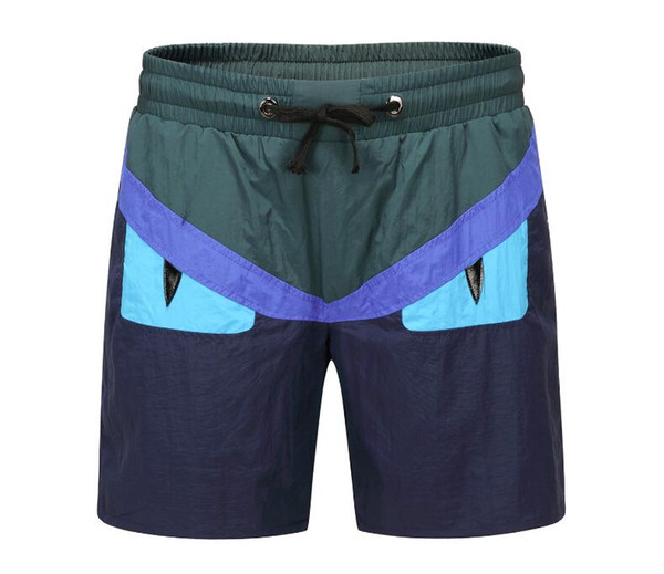 2019 Mens Shorts Mens Casual Beach Shorts Pocket Short Pants Men Underwear Board Shorts Men's Summer Drawsyting Wear M-3XL