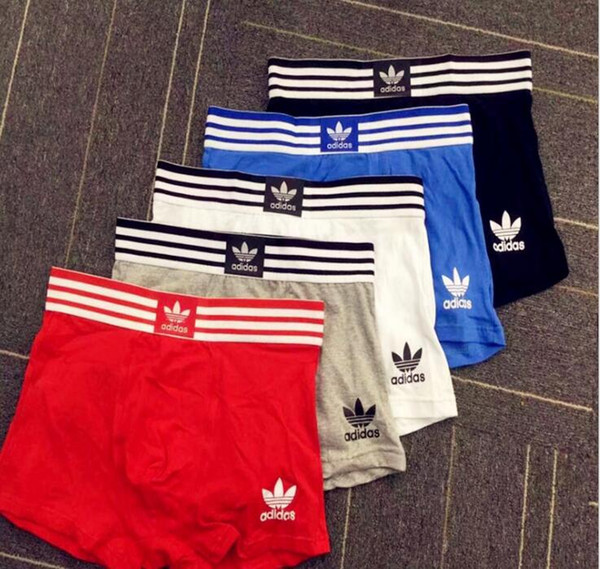 2019 Color Mens Boxer Briefs With Animal Print Fashion Adida Brand Men's Boxer Underwears for Men Underwear