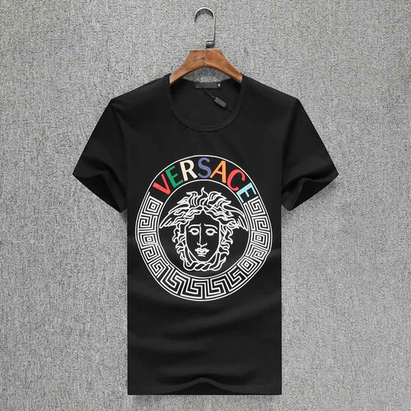 2020 new T-shirt cotton fashion trend T-shirt high quality classic lettering men's wear free shipping