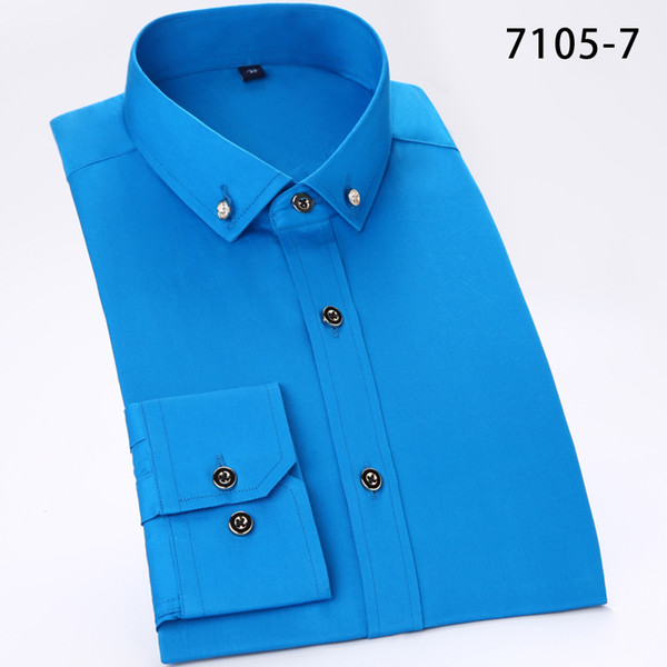 100% Cotton Fashion Mens shirts Designer Slim Fit Dress Shirt for man High quality Casual male shirts High quality men shirtts