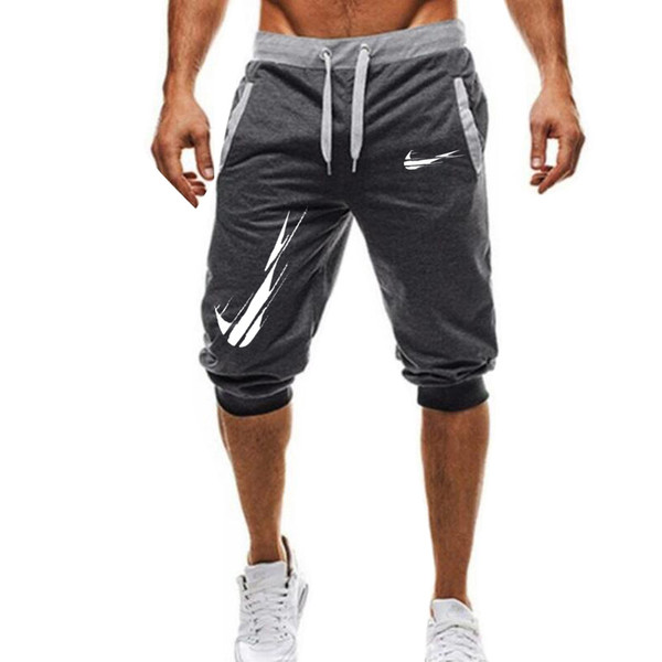 2019 NEW Summer Brand Mens Jogger Sporting Thin Shorts Men Black Bodybuilding Short Pants Male Fitness Gyms Shorts for workout