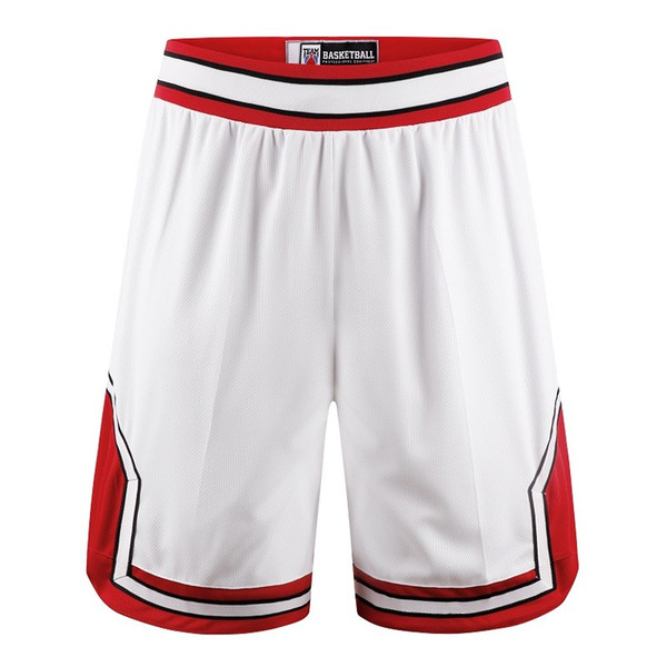 New Fashion Polyester Trunks Elastic Waist Sport Shorts Grid Mesh Plus Size Bermuda Men Basketball Shorts