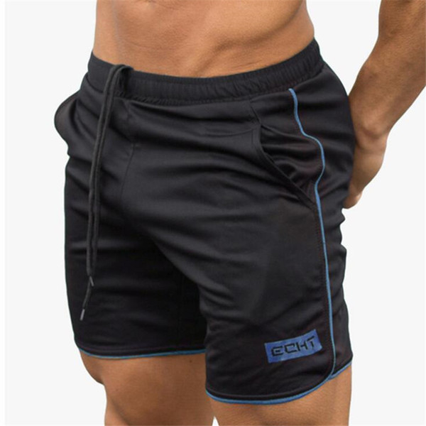 Summer Style Mens Breathable Shorts Fitness Bodybuilding Fashion Casual Gyms Male Joggers Workout Brand Beach Slim Shorts