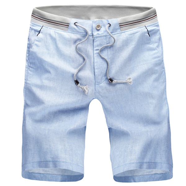 Beverry summer cool men Beach Shorts linen men Trousers casual shorts