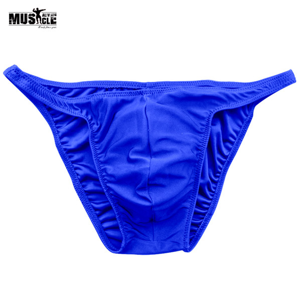 MUSCLE ALIVE Men Bodybuilding Sexy Cloth Fitness Posing Trunk Nylon Spandex Casual Shorts Workout For Man Male Sportswear MTP02