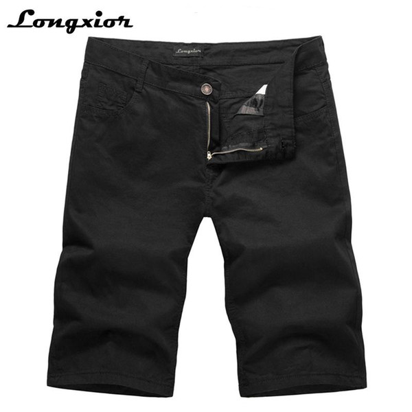 2018 Brand Men Shorts New Summer Fashion Casual Cotton Slim Bermuda Masculina Beach Shorts Joggers Trousers Male WP10