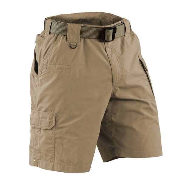 plus size  US army Multi-Pocket brand 73287 khaki cargo shorts men clothes 2018 tactical Knee Length workout male