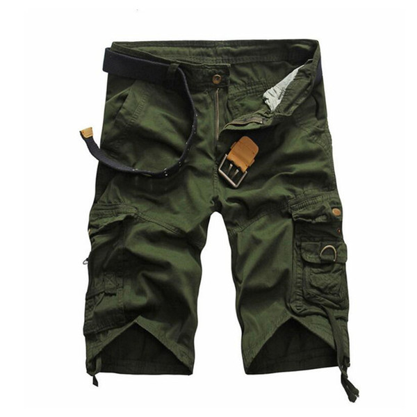 ZHENYUEQI Shorts Man Brand Fashion Mens Bermuda Short Men Homme Cargo Shorts