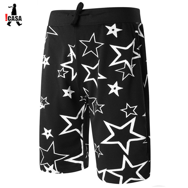 Wholesale-New Mens Shorts Summer Fashion Stars Bermuda Masculina Beach Shorts Men Board Youth Shorts Boardshorts