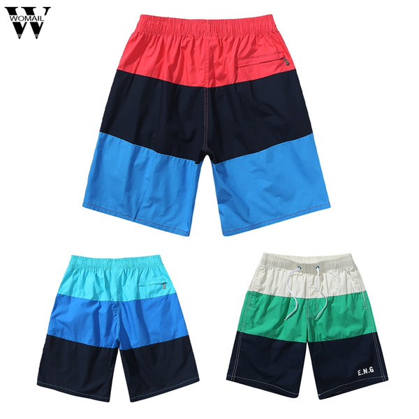 Womail shorts Men NEW summer board shorts swimshorts men usa short Quick Dry Surf and Beach Loose Gift Casual Fashion 2019 A11