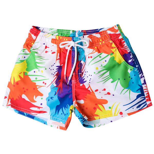 Men's Shorts Swim Trunks Quick Dry Beach Surfing Running Swimming Watershort Personalized painted casual printed surf shorts