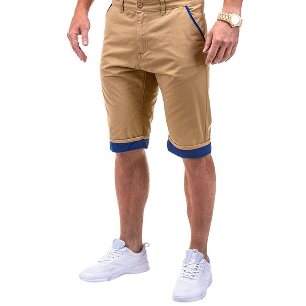 New Summer Mens Shorts Casual Cotton Slim Knee Length Shorts Joggers Plus Size 3XL Brand Men Short Homme Sweatpants