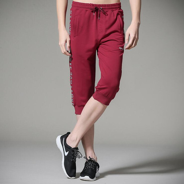 Free Summer new male casual shorts straight Slim five pants in the pants MS002 Men's Shorts