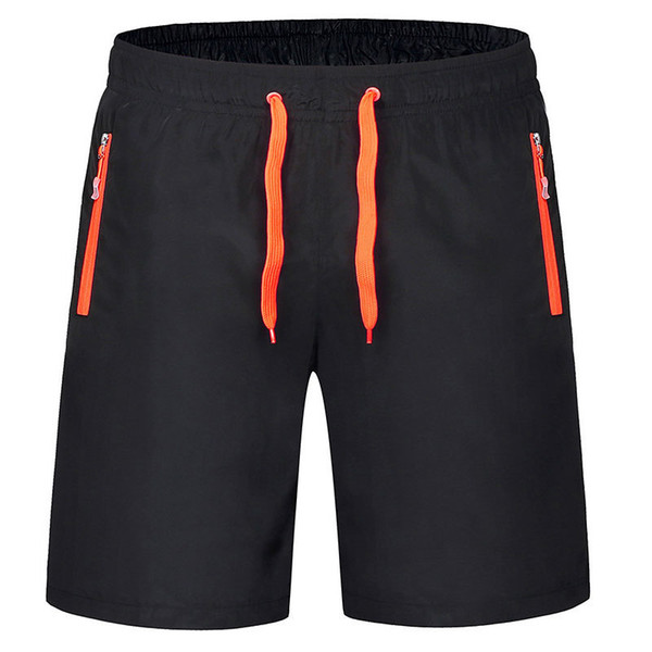 Beach Shorts Men's Drawstring Walk Shorts Men 2019 New Casual Black Male Short Ligthweight Beach Jogging Custom M-4XL