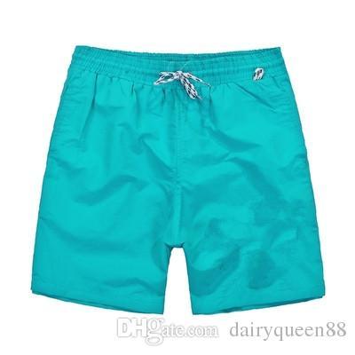 TOP Wholesale-New Delacoste Board Shorts Men Summer polo big horse Beach Shorts High-quality Swimwear Male Surf Life Men Swim Hot