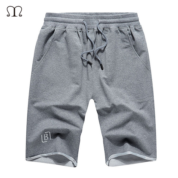 Beach Shorts 2019 Men Breathable Fashion Shorts Male Solid Color Short Bottoms Summer Casual homme Brand Gyms Workout Clothing