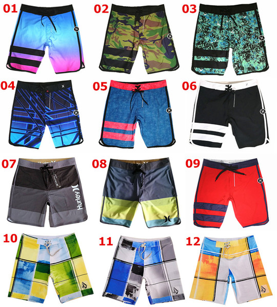 Spandex Fabric Mens Fashion Shorts Bermudas Shorts Board Shorts Beachshorts Quick Dry Surf Swim Trunks Swimwear Swim Pants NEW