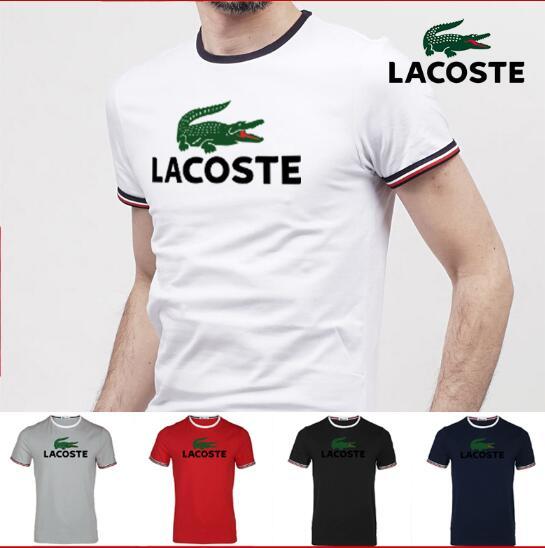 monc Mens crocodile Designer T Shirts New Fashion Summer Men TShirt Casual Tee Shirt Short Sleeve Crew Neck Cotton Blend Brand Shirts polo