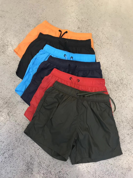 M517 Men Shorts twill printed leisure sports shorts hight quality Beach pants Swimwear Bermuda Male Letter Surf Life Men Swim