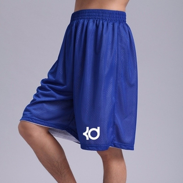 Wholesale-Brand KD Bermudas Basketballs Shorts Homme Men's Summer Sporting Double-sided Mesh Knee Length Drawstring Runs Plus Size Shorts