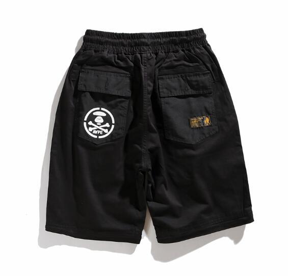 19ss new street fashion street men AAPE detachable shorts two pants