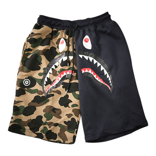 Funny Cartoon Sweatpants Men Camouflage Outdoor Camo Printed Mens Hip Hop Shorts Beach Man Clothes Men Summer Leopard 40XD038