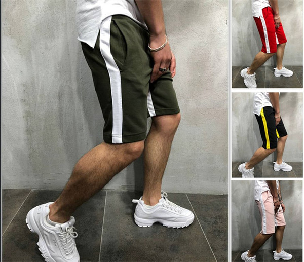 Summer Mens Designer Short Pants Panelled Workwear Teenager Loose Sports Clothing Casual Running Relaxed Apparel