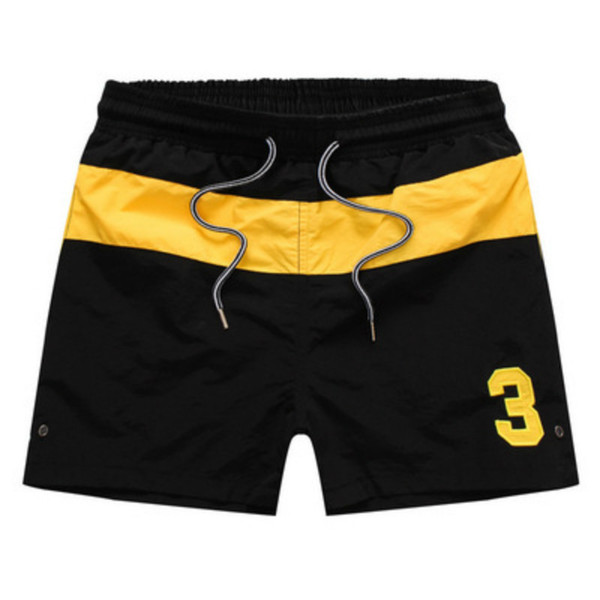 Summer Shorts Men Hot Surf Beach 3 Printing Men Beach Shorts Loose Stripe Male Board Shorts Pants M-2XL