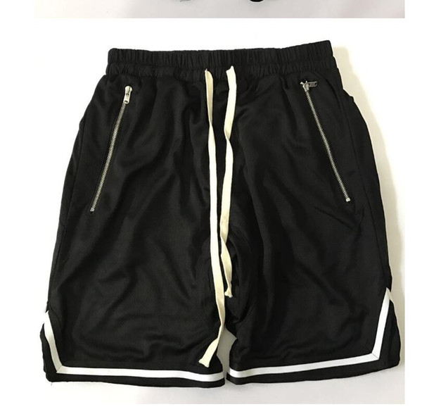 Summer Relaxed Streetwear Hip hop Lace up Loose for Men Short Mens Stretch Short sweat Jogger shorts