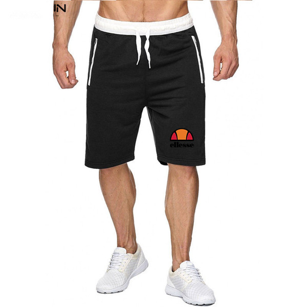 Men's sports shorts gym fitness and leisure training sportswear men's shorts luxury bodybuilding brand sports pants beach pants