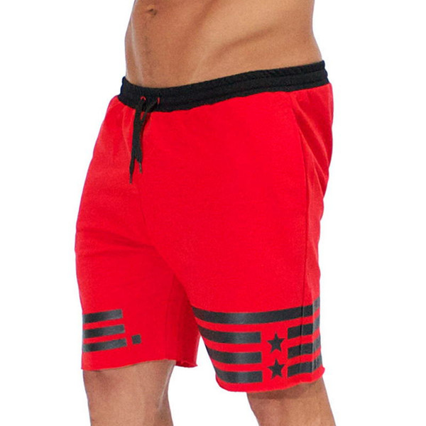 Mens cotton shorts Calf-Length gyms Fitness Bodybuilding Casual Joggers workout Brand sporting short pants Sweatpants Sportswear