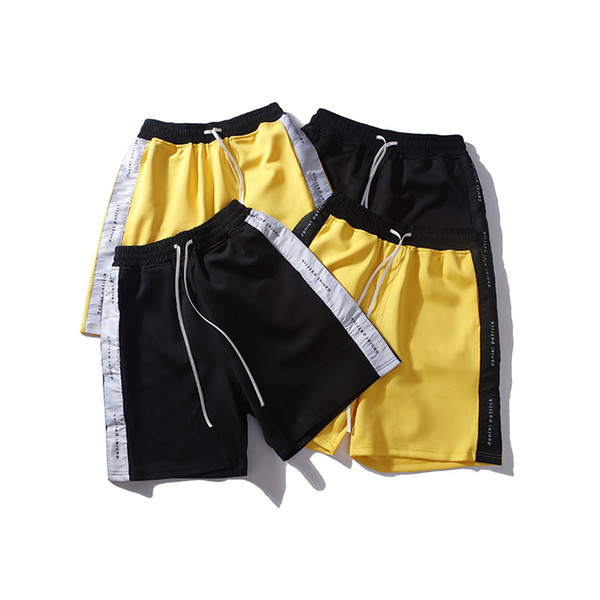 Daniel Patrick Shorts Men Justin Bieber Fear Of God Short Pants Drawstring Knee Length Striped Shorts Women