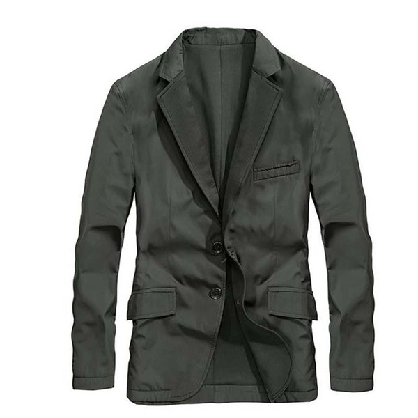 Fashion Brand Blazers Casual Men's Jackets Autumn Man Coats Outerwear Coat Jacket Men Tops Outer Wear Plus Size XXXL