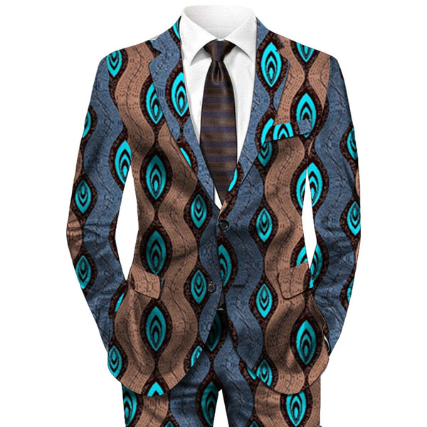 African Style Print Men Suit Jackets African Festive Blazers For Party Customized African Man's Blazers Men Clothing