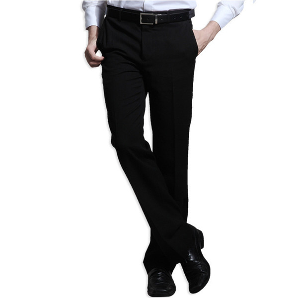 men's trousers slim iron business suits spring Korean straight pants