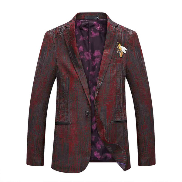 Wholesale variety men's western body jacket high-end banquet tuxedo men's peak lapel formal ball suit