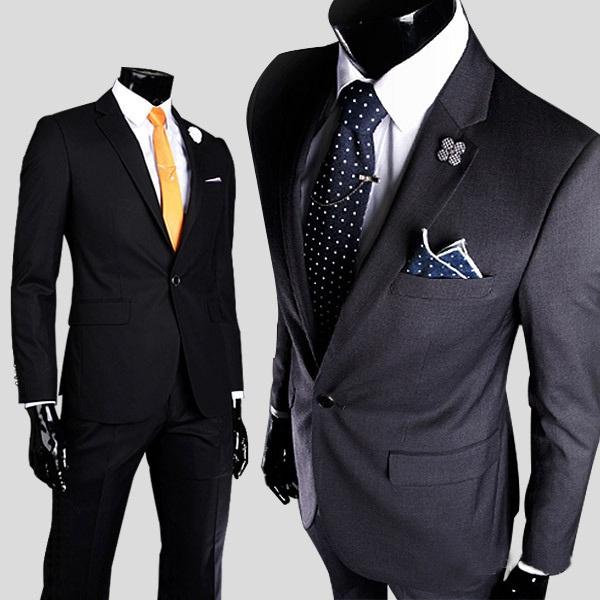 Wholesale-Size M-3XL Denim Business Formal Mens Suits Blazer Groom Tuxedos Best Man Suit Wedding Groomsman Jackets trousers not included