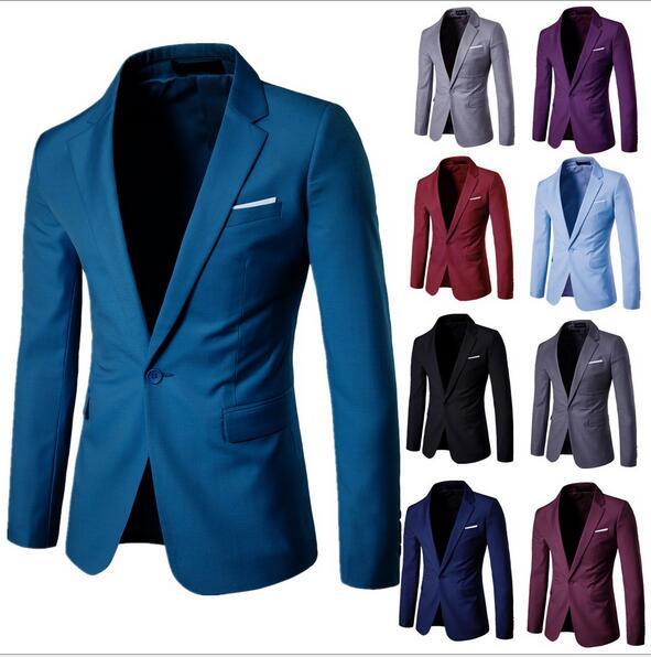 Casual Mens Suit New Arrival Blazer Men Jaqueta Masculina Terno Musculino Jaqueta Wedding Suits For Mens Blazers Blue S-6XL T170726