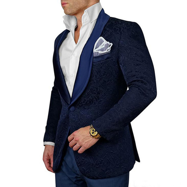 Hot Sale 8 Colors Men Wedding Suits Slim Fit Groom Tuxedos Groomsman Blazer suits for men 2 piece (Jacket+Pants)