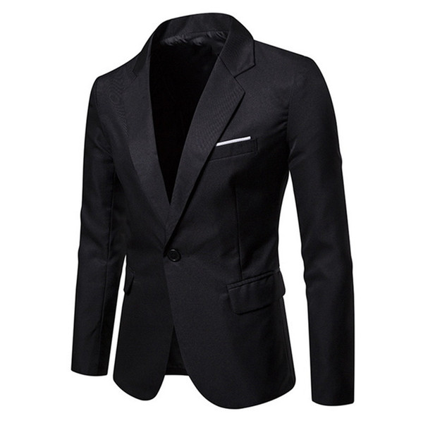 Puimentiua 2018 Men's Blazer Suit Jacket Thin Casual Men Blazer Cotton Slim Fit Suit Blaser Masculino Male Jacket For Man