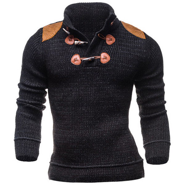 Mens pullover for man Fashion Casual Knitwear Sweaters Long Sleeve Sweater