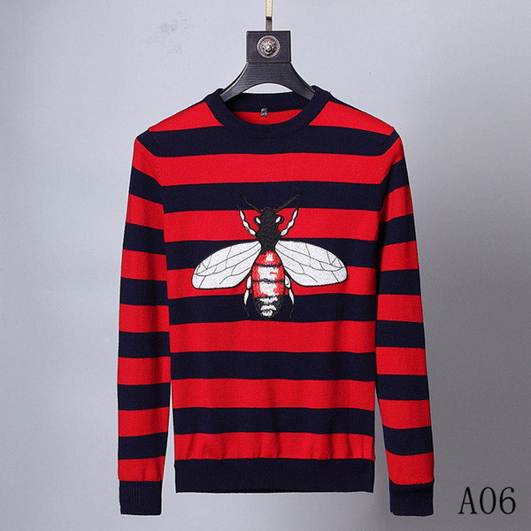 fashion THE 2019Mens Sweater Pullover Men Brand Deisgner Hoodie Long Sleeve Designer Sweatshirt Letter Embroidery Knitwear Winter Clothing90