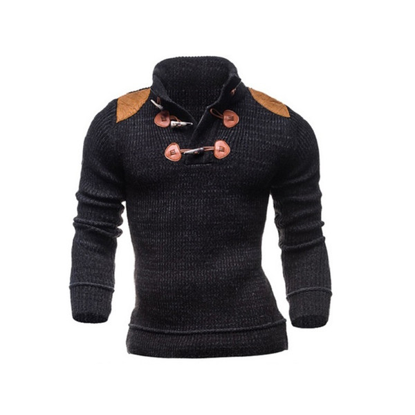 Fashion 2017 autumn winter turtle neck sweaters men polo brand Sweaters pullover long sleeve high quality cashmere sweater men WY05 RF