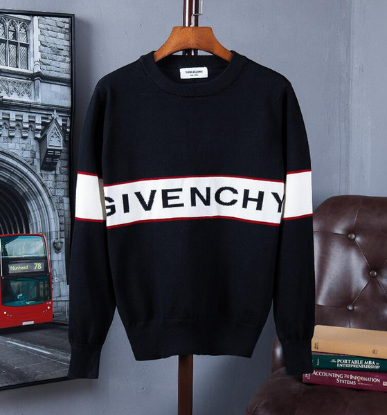 Men's knit pullovers designer Sweater Men O-neck Casual knitting Jumpers Sweaters Mens Long Pullovers Famous Brand Women sweater